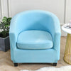 Housse Pour Fauteuil Cabriolet Bleu Ciel Velours