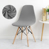 Housse de Chaise Scandinave Gris