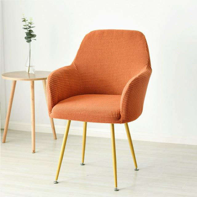 Housse de Chaise Scandinave Orange