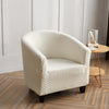 Housse de Fauteuil Cabriolet Damier Blanc Cassé