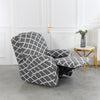 Housse de Fauteuil Relax Mosaïque Gris