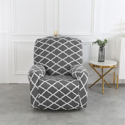 Housse de Fauteuil Relax Mosaïque Gris