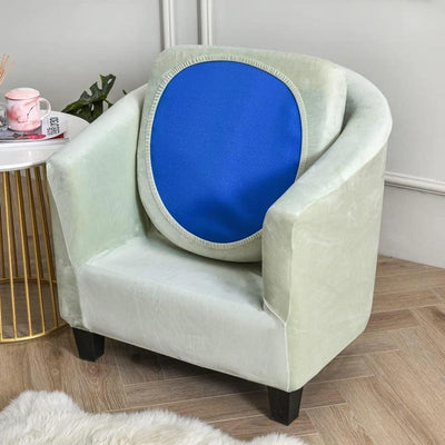 Housse Pour Fauteuil Cabriolet Vert Amande Velours