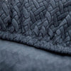 Housse de Canapé d'Angle Jacquard Gris Anthracite