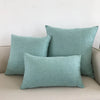 Housse de Coussin 40x40 Bleu Azur