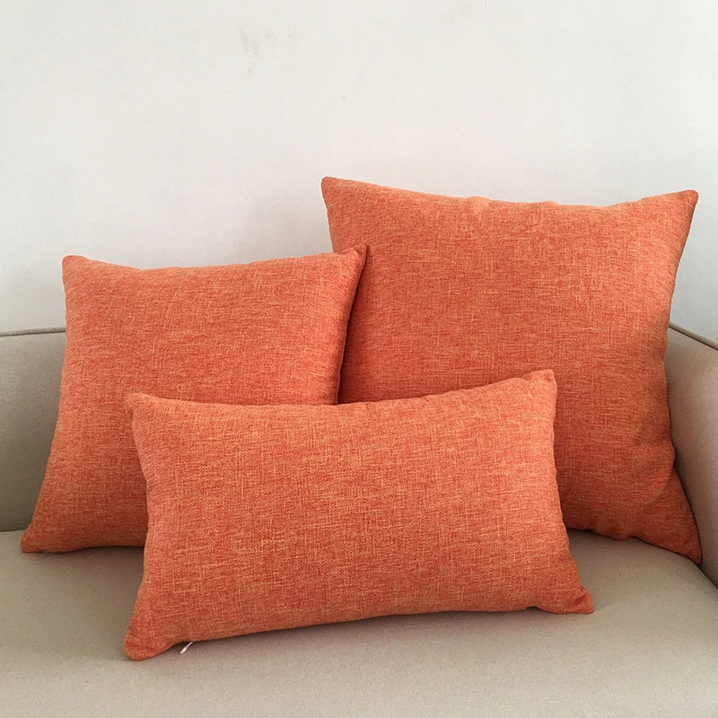 Housse de Coussin 40x40 Orange