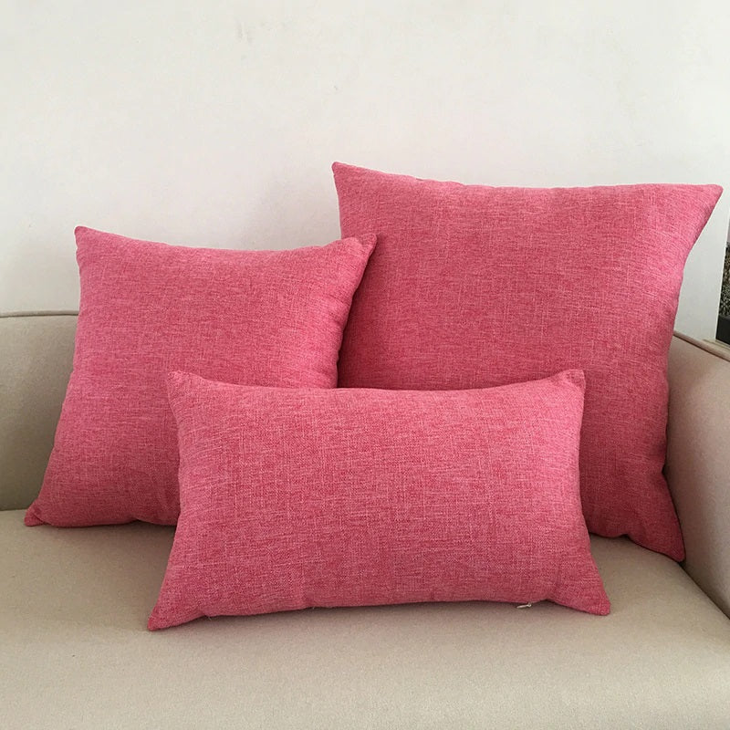 Housse de Coussin 40x40 Rose