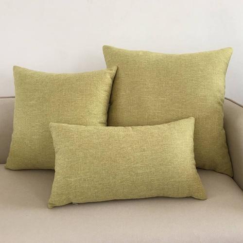 Housse de Coussin 40x40 Vert Amende