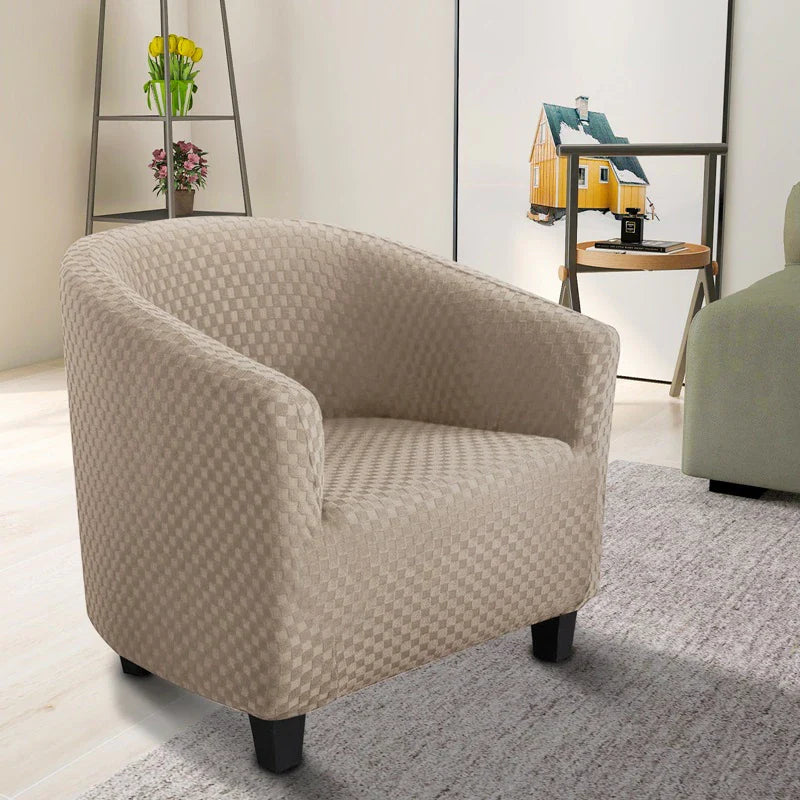 Housse de Fauteuil Cabriolet Damier Marron Clair