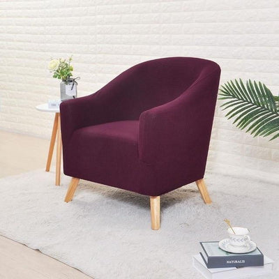 Housse Pour Fauteuil Cabriolet Jacquard Violet