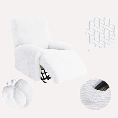 Housse de Fauteuil Relax Blanc