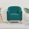 Housse Pour Fauteuil Cabriolet Jacquard Turquoise