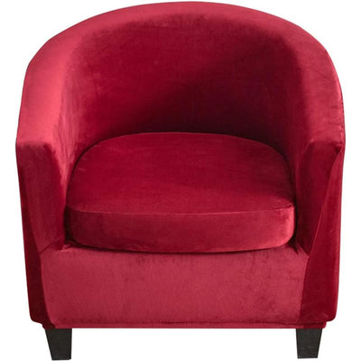 Housse Pour Fauteuil Cabriolet Rouge Velours