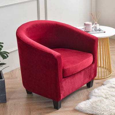 Housse Pour Fauteuil Cabriolet Rouge Velours