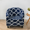 Housse Pour Fauteuil Cabriolet Mosaïque Bleu