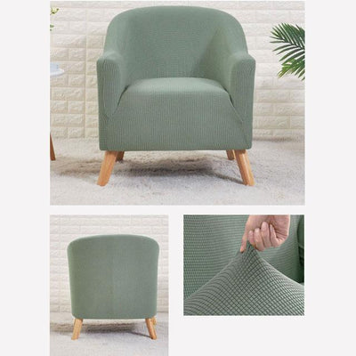 Housse Pour Fauteuil Cabriolet Jacquard Vert Laurier