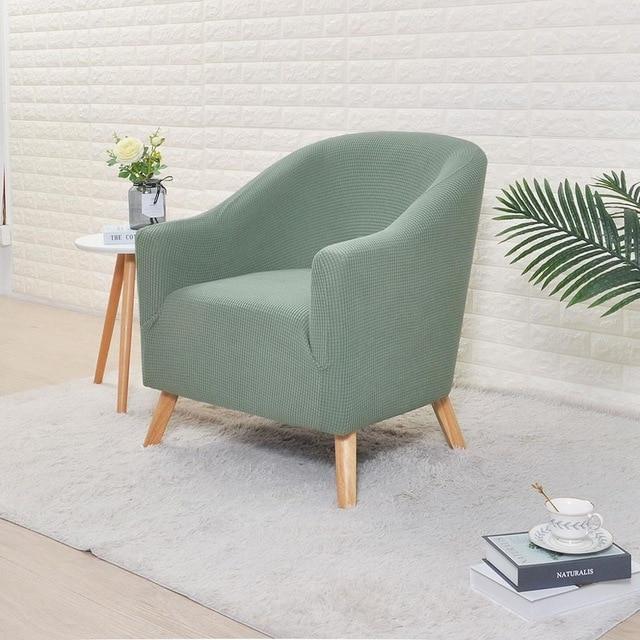 Housse Pour Fauteuil Cabriolet Jacquard Vert Laurier