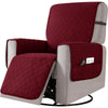 Housse de Fauteuil Relax Unie Bordeaux